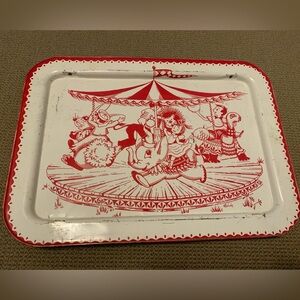 Vintage metal tv/bed tray